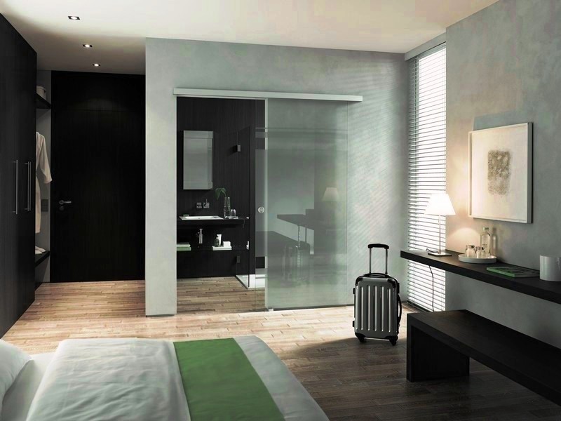 Bedroom Sliding Glass and Architectural Entry Swing Doors