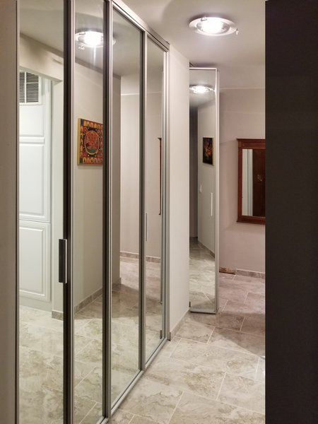 Chicago Glass Sliding Mirrored Closet Doors