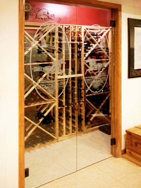 Chicago Glass Wine Cellars and Racks