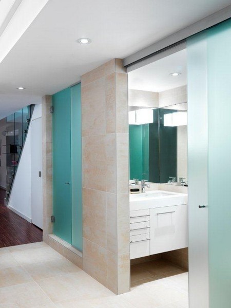 Bathroom Sliding Glass and Architectural Entry Swing Doors