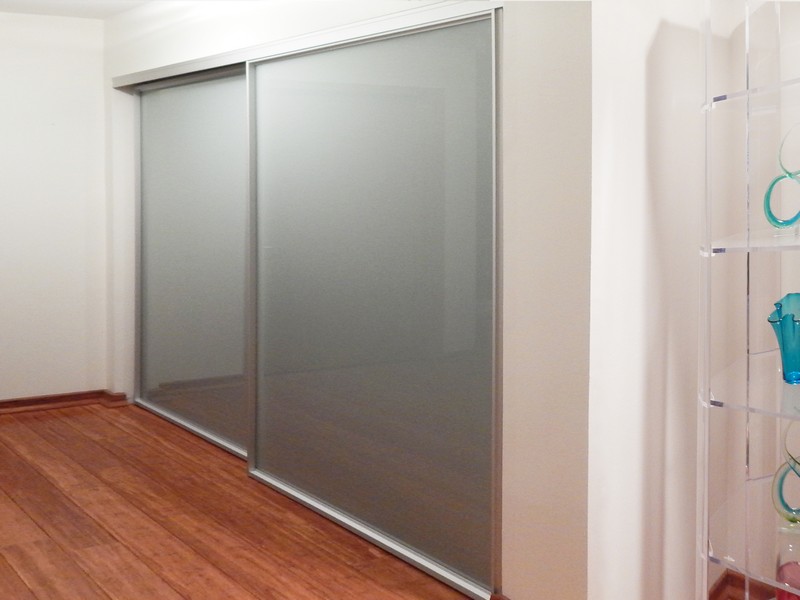 Chicago Glass Frosted Sliding Closet Doors